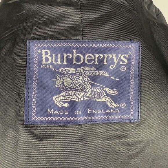 Burberry Wool/Alpaca Black Abaya Hooded Trench Coat - Women’s 6L - Picture 13 of 16